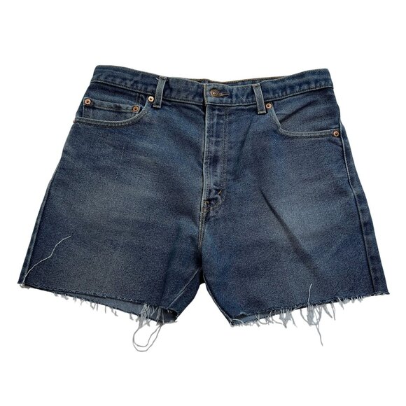 Levi's 517 Cutoff Shorts in Blue - Picture 1 of 3